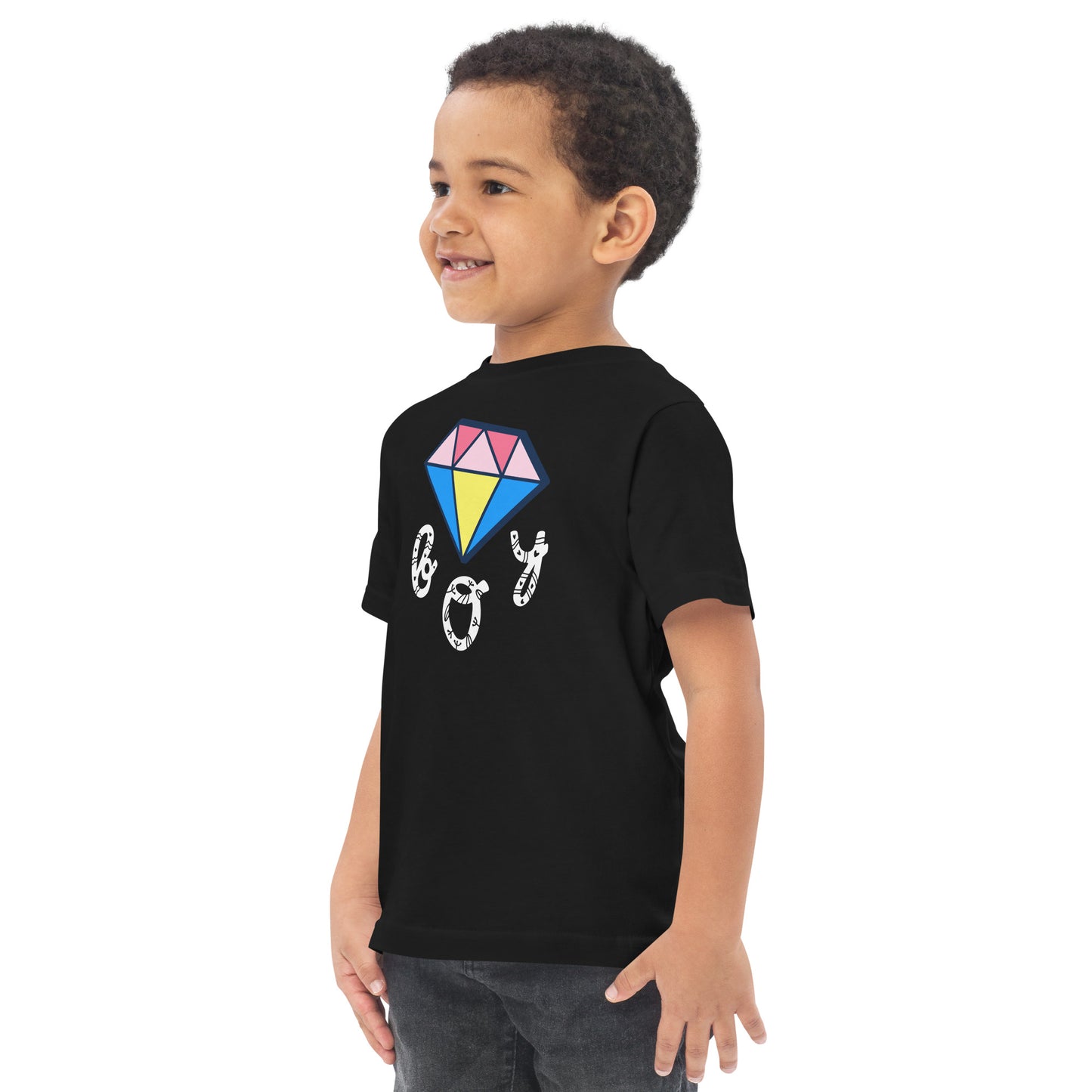 DIAMOND BOY  Toddler jersey t-shirt