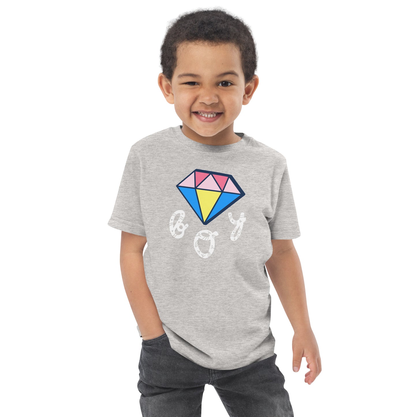 DIAMOND BOY  Toddler jersey t-shirt