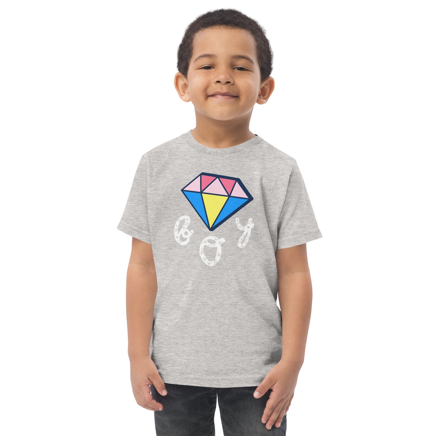 DIAMOND BOY  Toddler jersey t-shirt