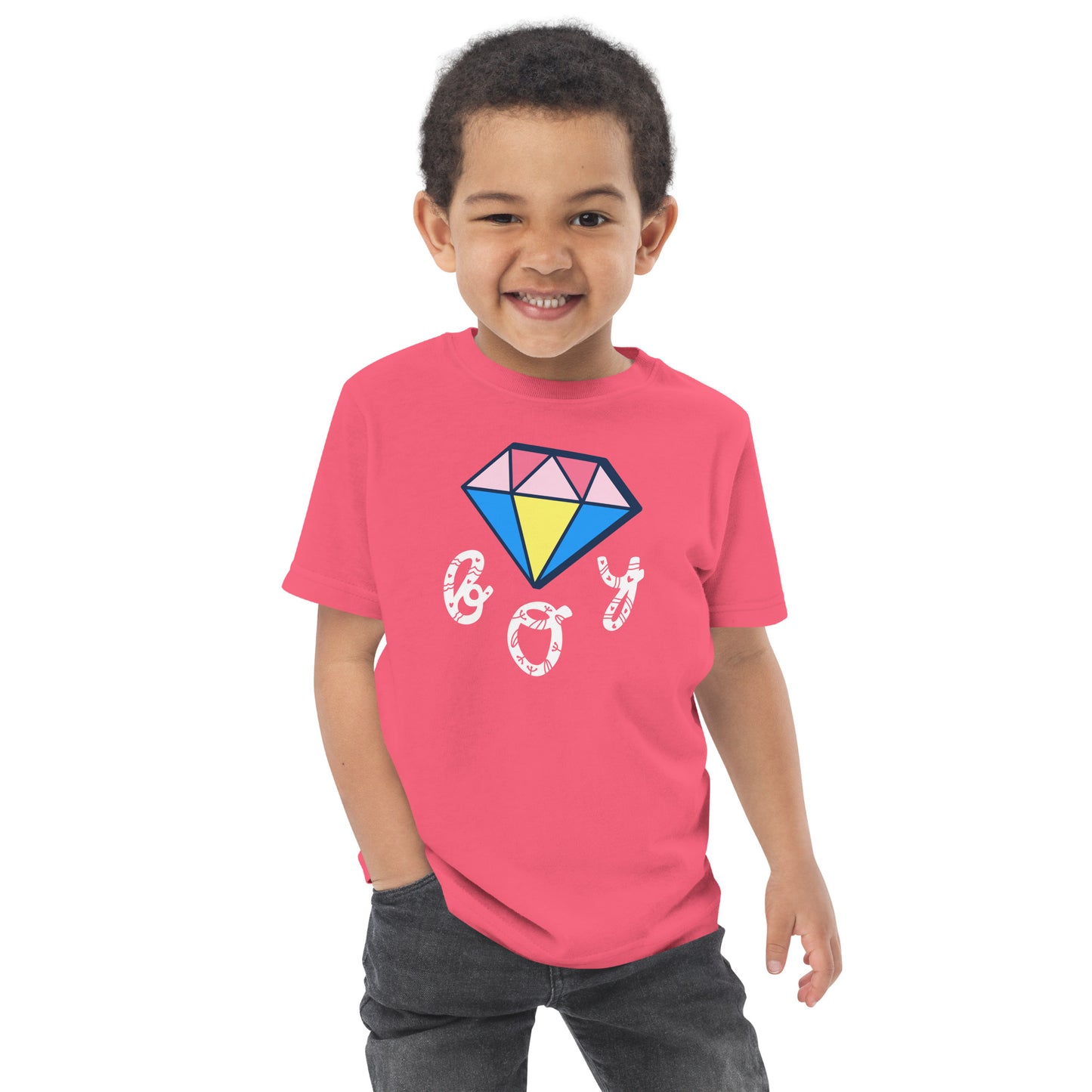 DIAMOND BOY  Toddler jersey t-shirt