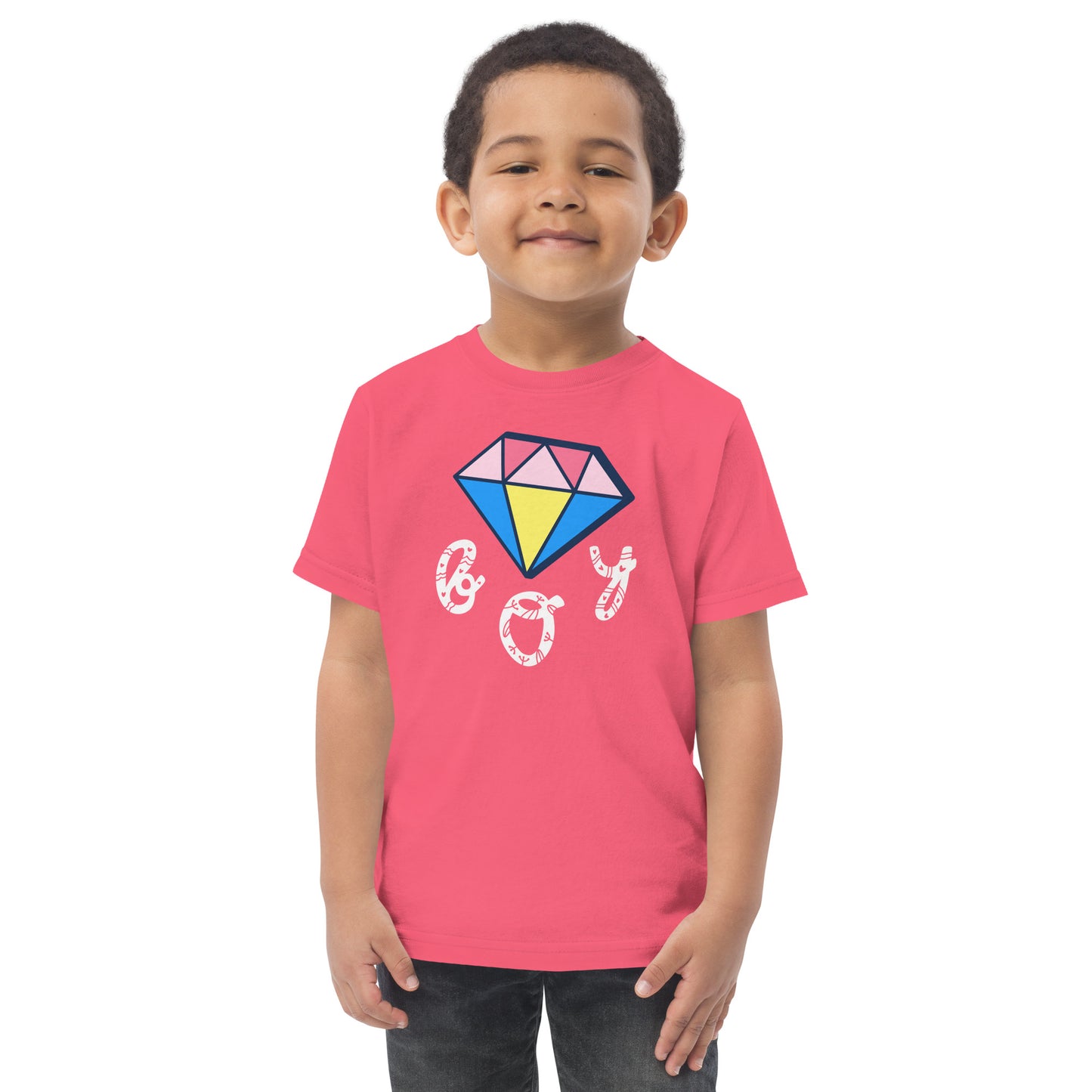 DIAMOND BOY  Toddler jersey t-shirt