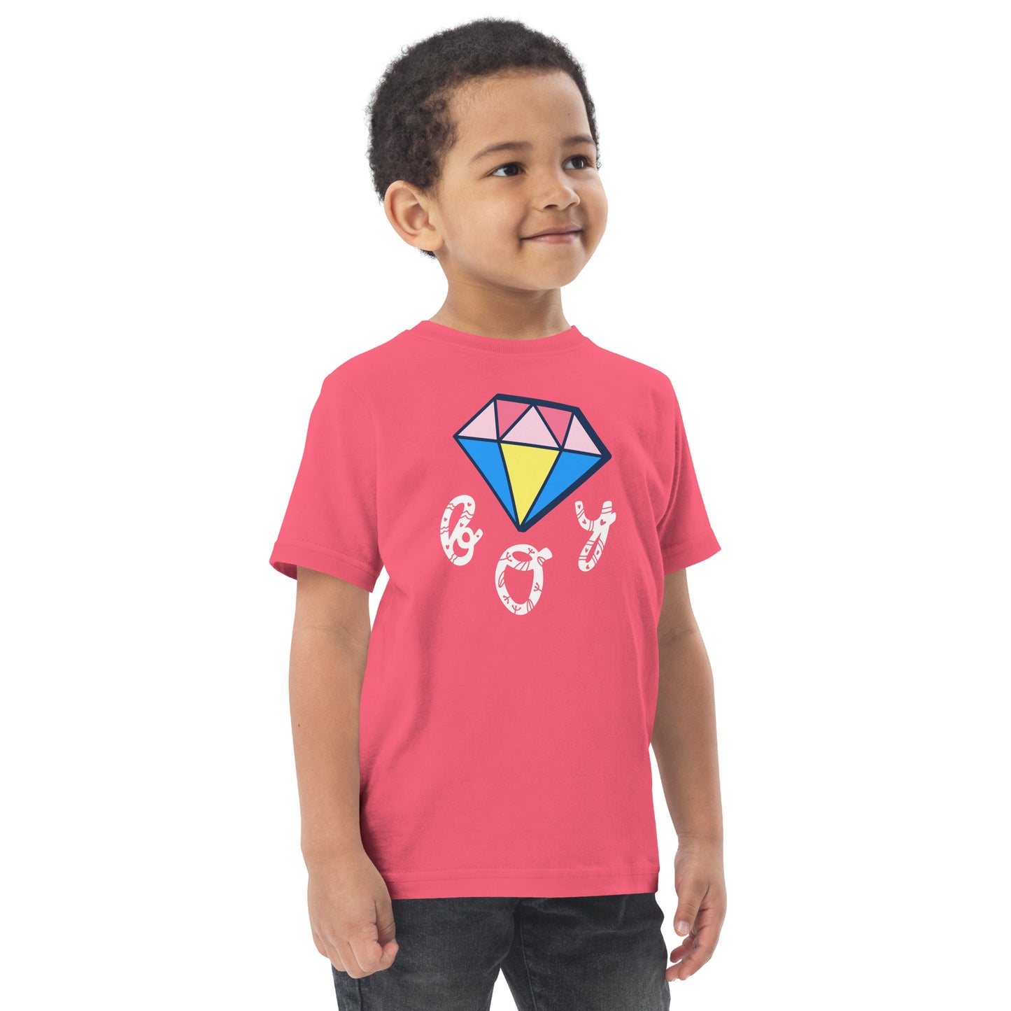 DIAMOND BOY  Toddler jersey t-shirt