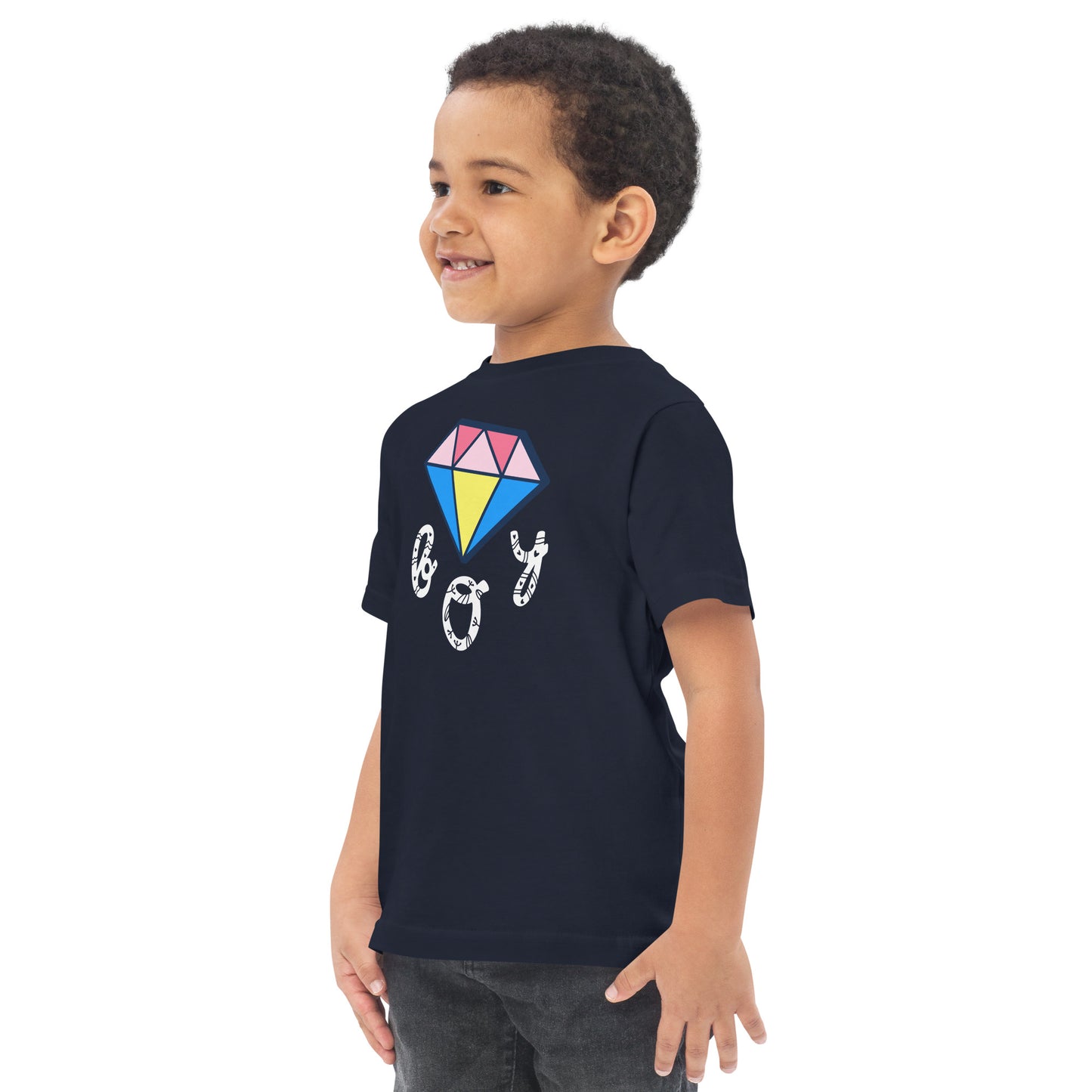 DIAMOND BOY  Toddler jersey t-shirt