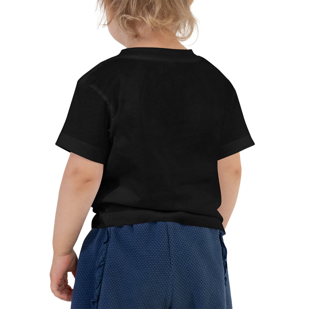 YOUNG GENIUS GEAR  Toddler Short Sleeve Tee  Black, Heather Blue/ Pink/ White