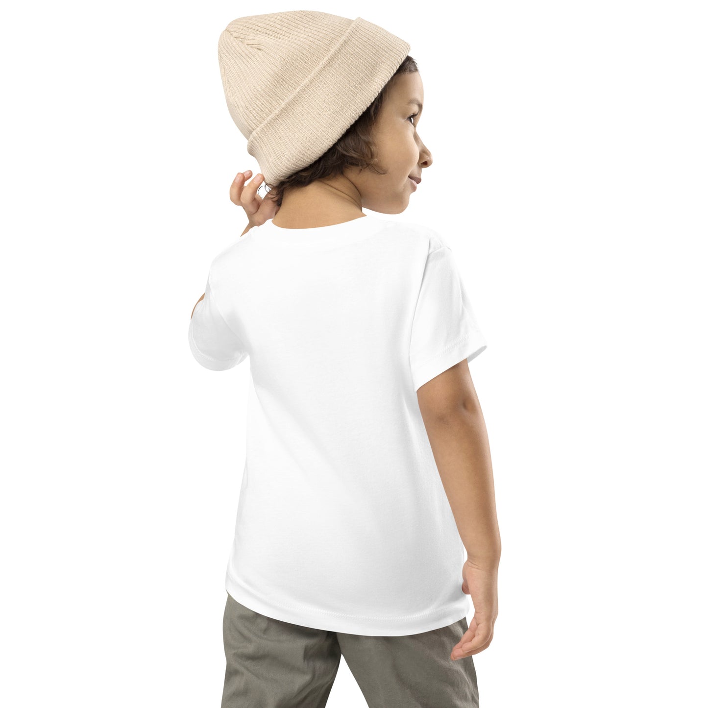 YOUNG GENIUS GEAR  Toddler Short Sleeve Tee  Black, Heather Blue/ Pink/ White