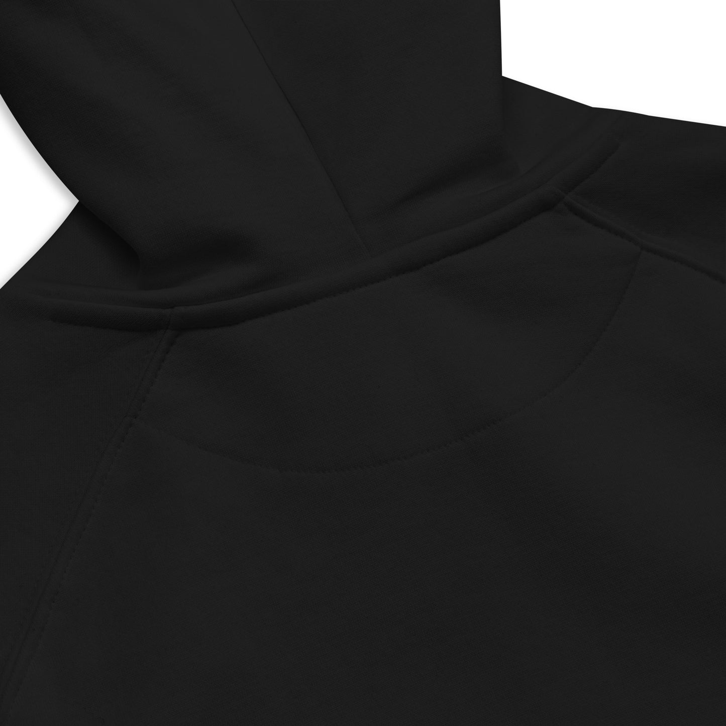 ONE ORIGINAL GEAR  Unisex eco raglan hoodie  Black/ White