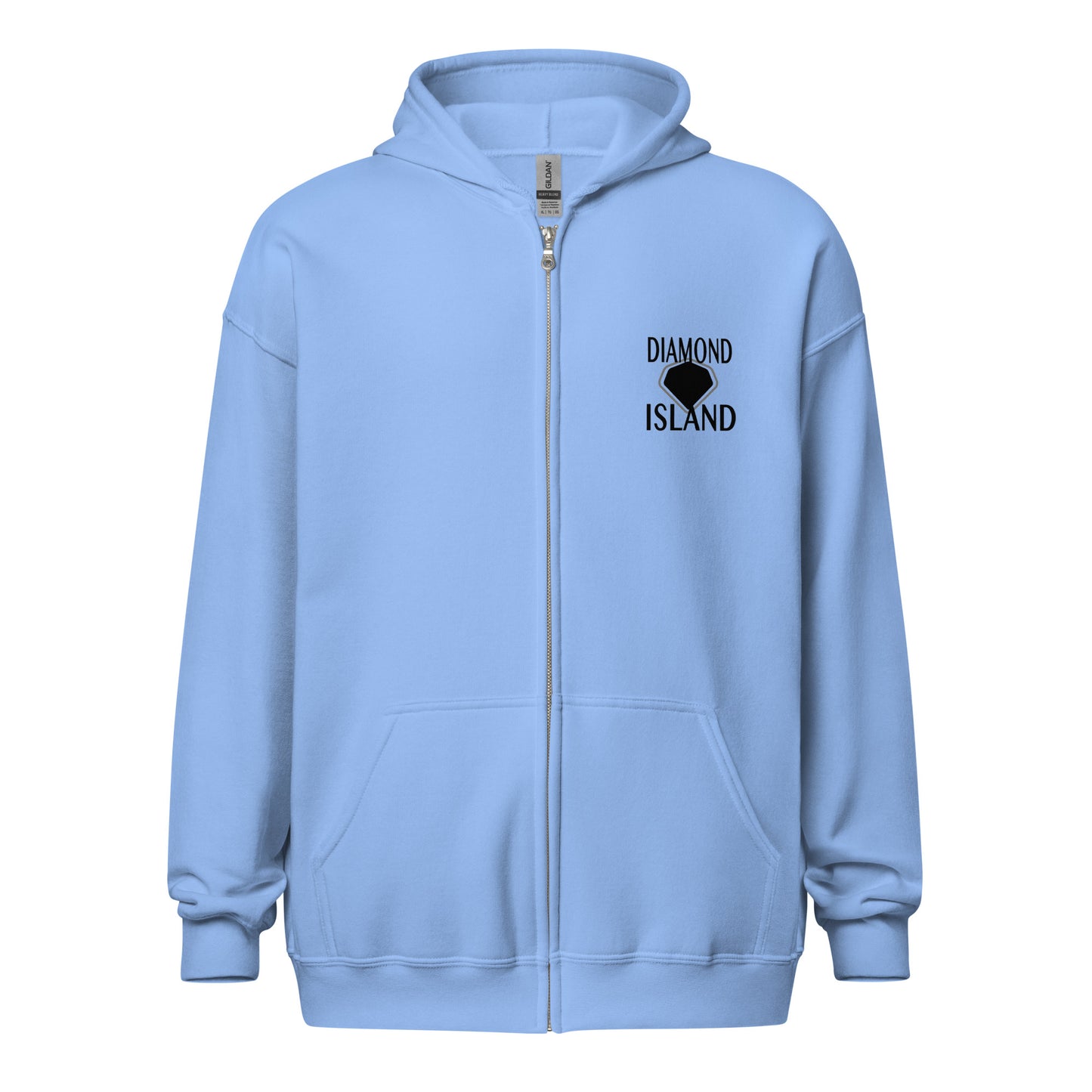 DIAMOND ISLAND VIBER  Unisex heavy blend zip hoodie