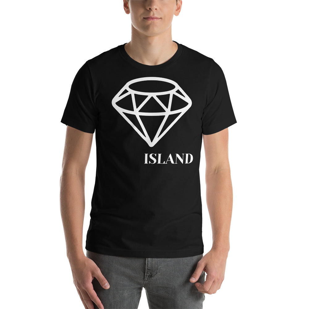 DIAMOND ISLAND VERSE   Unisex t-shirt