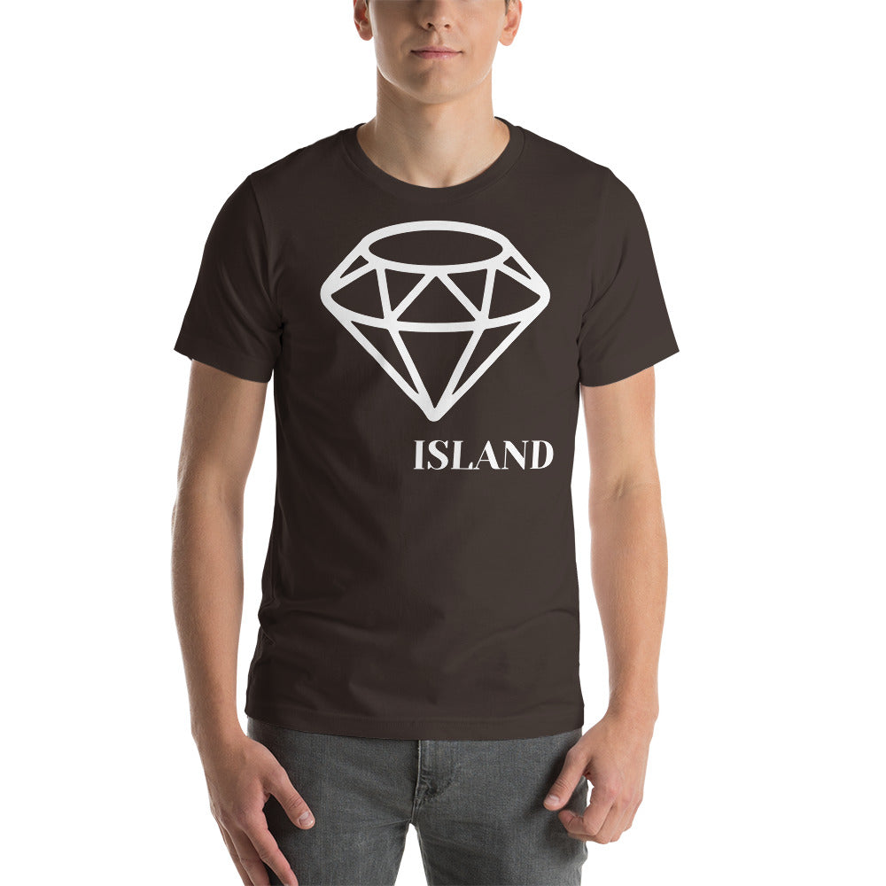 DIAMOND ISLAND VERSE   Unisex t-shirt