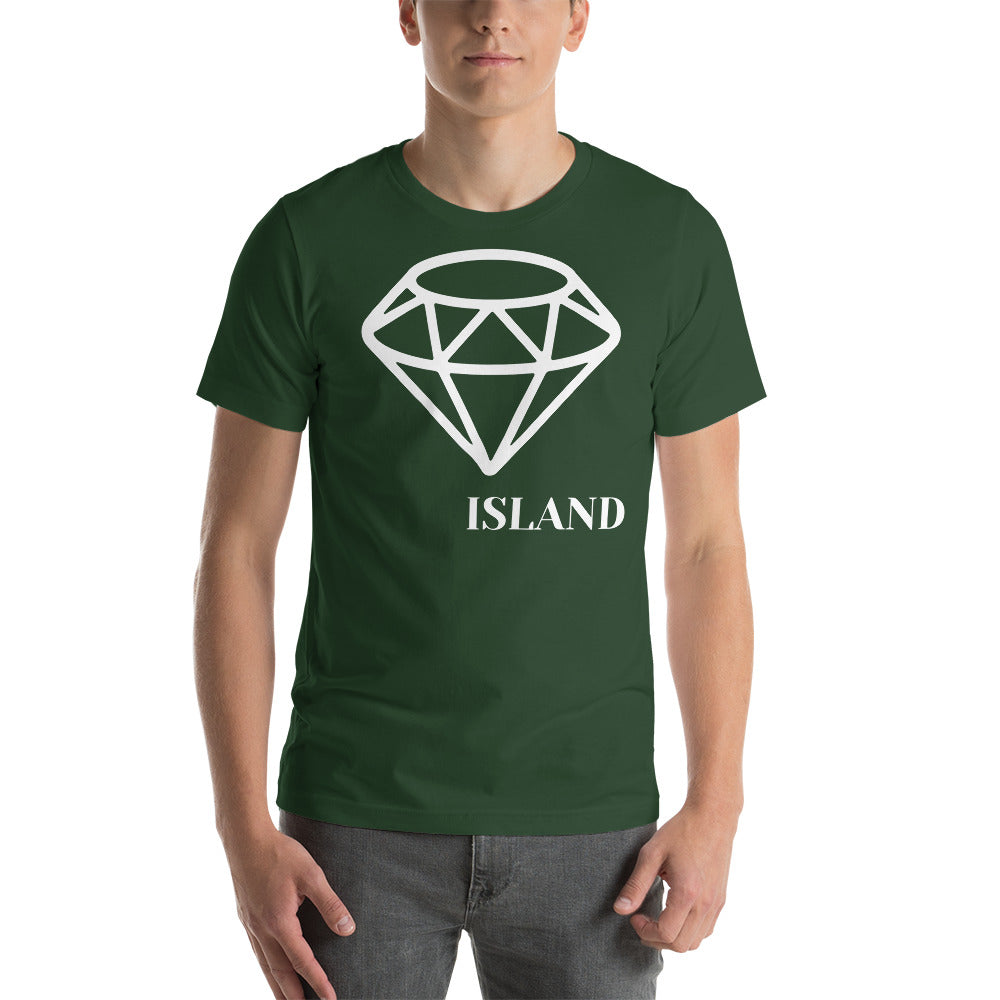 DIAMOND ISLAND VERSE   Unisex t-shirt