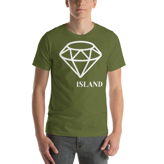 DIAMOND ISLAND VERSE   Unisex t-shirt