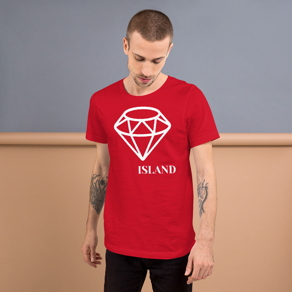 DIAMOND ISLAND VERSE   Unisex t-shirt