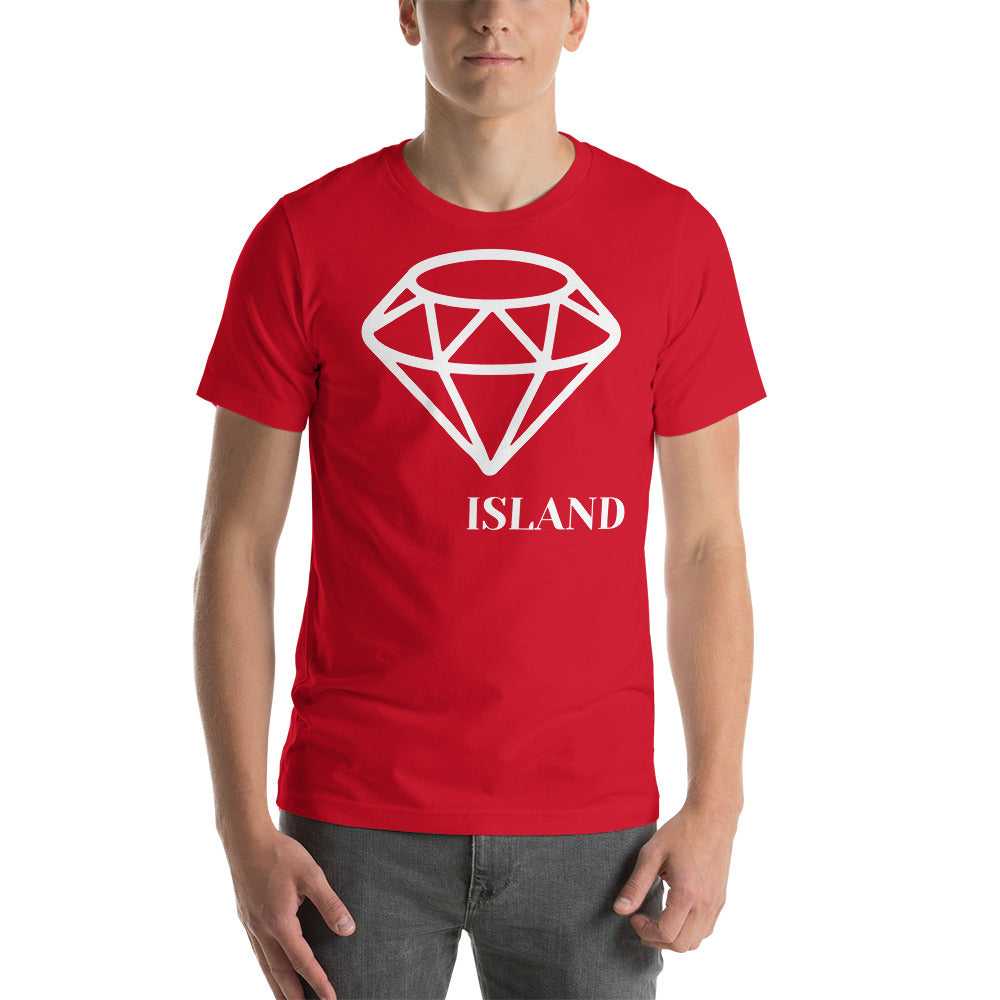 DIAMOND ISLAND VERSE   Unisex t-shirt