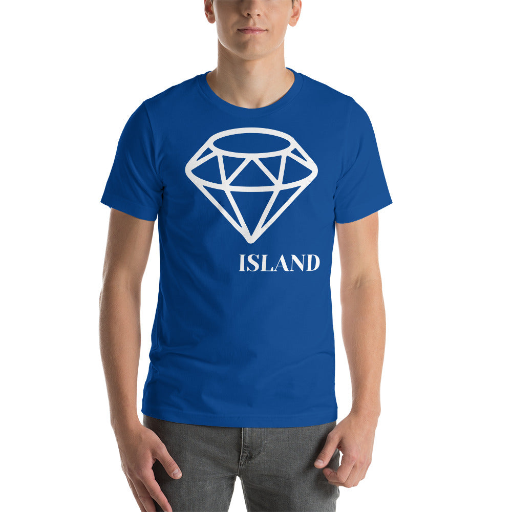 DIAMOND ISLAND VERSE   Unisex t-shirt