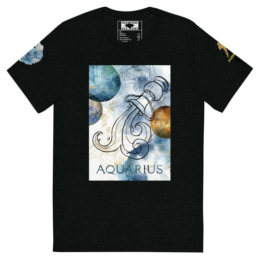 DIAMOND ISLAND ZODIAC AQUARIUS WEAR Short sleeve t-shirt