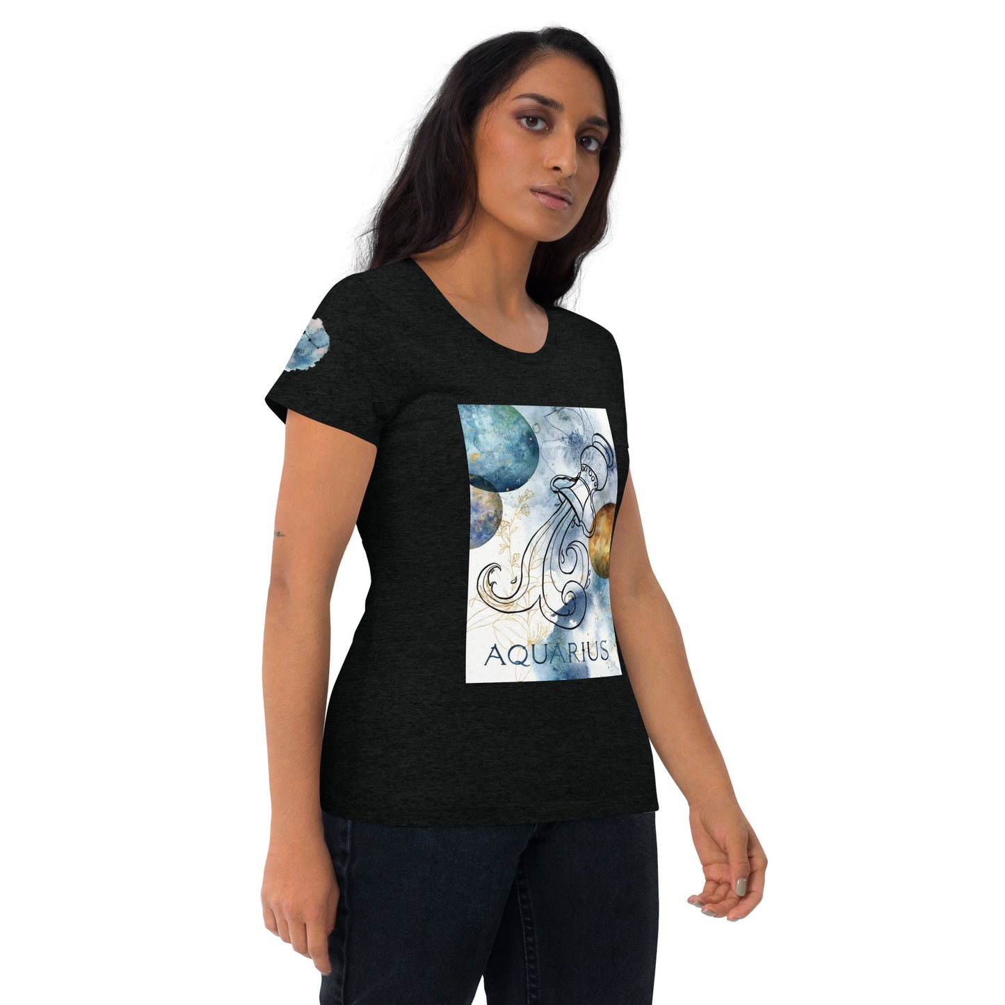 DIAMOND ISLAND ZODIAC AQUARIUS WEAR Short sleeve t-shirt