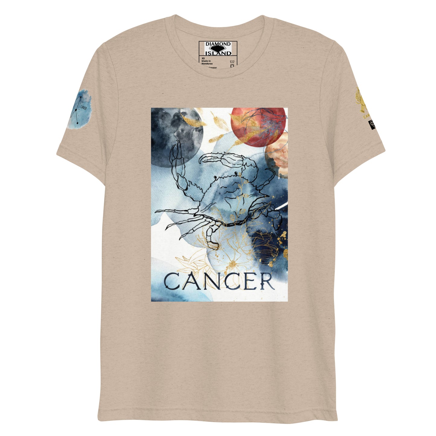 DIAMOND ISLAND ZODIAC CANCER WEAR Short sleeve t-shirt