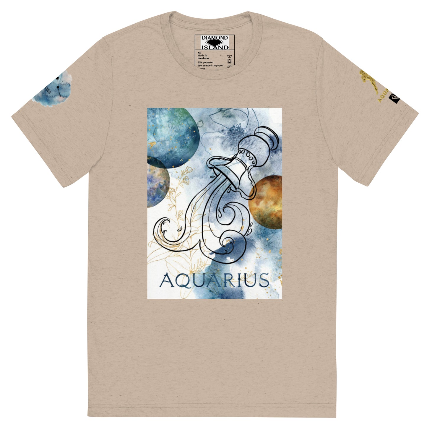 DIAMOND ISLAND ZODIAC AQUARIUS WEAR Short sleeve t-shirt