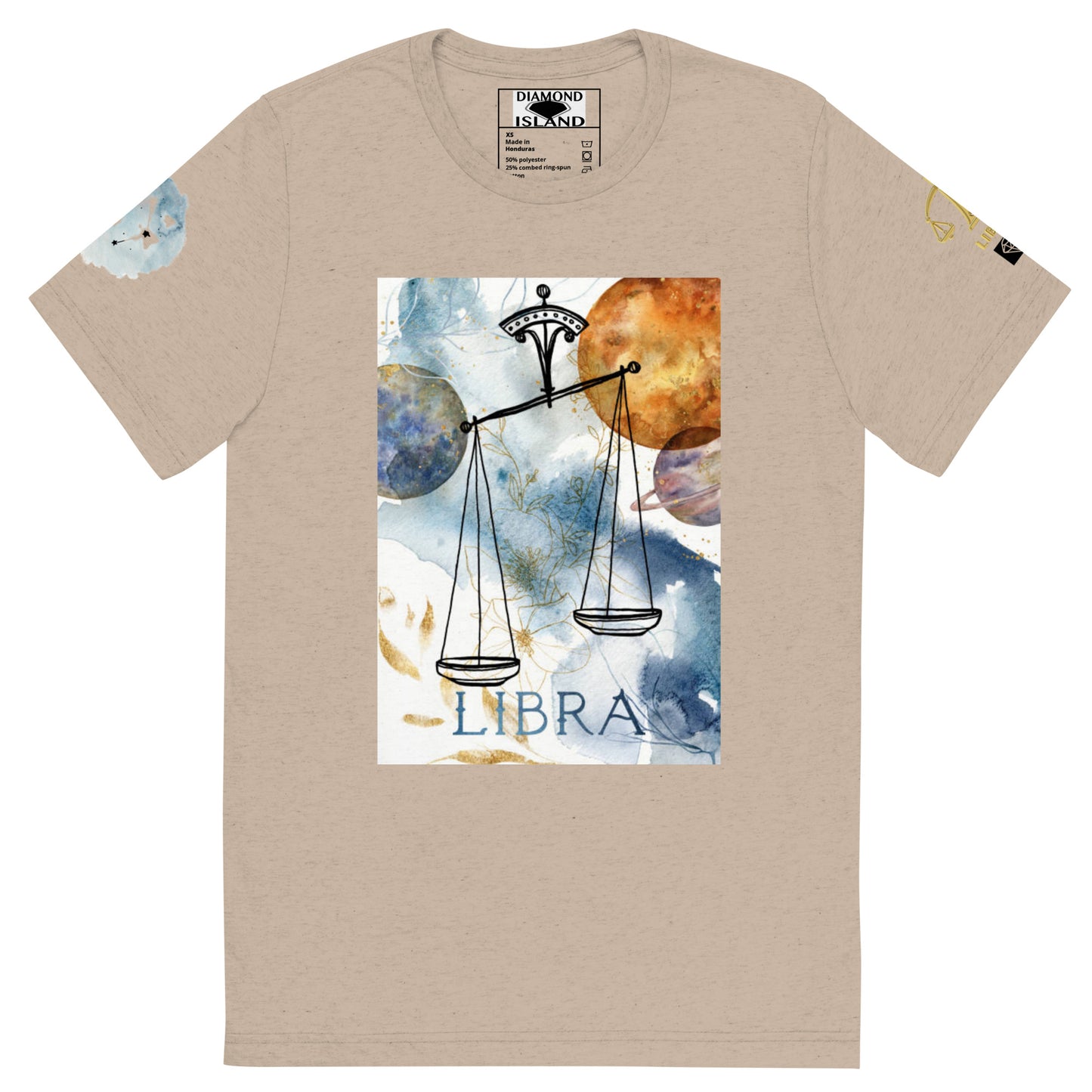 DIAMOND ISLAND ZODIAC LIBRA WEAR Short sleeve t-shirt