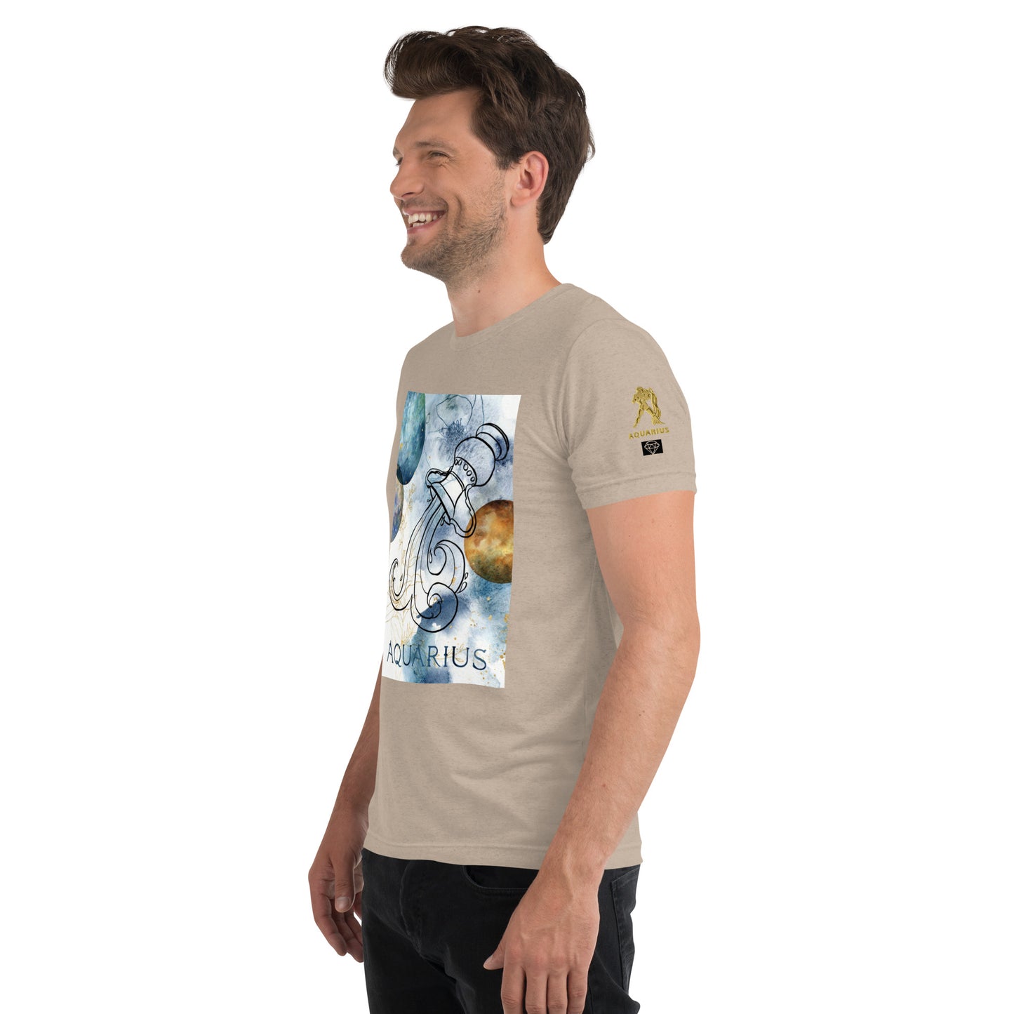 DIAMOND ISLAND ZODIAC AQUARIUS WEAR Short sleeve t-shirt
