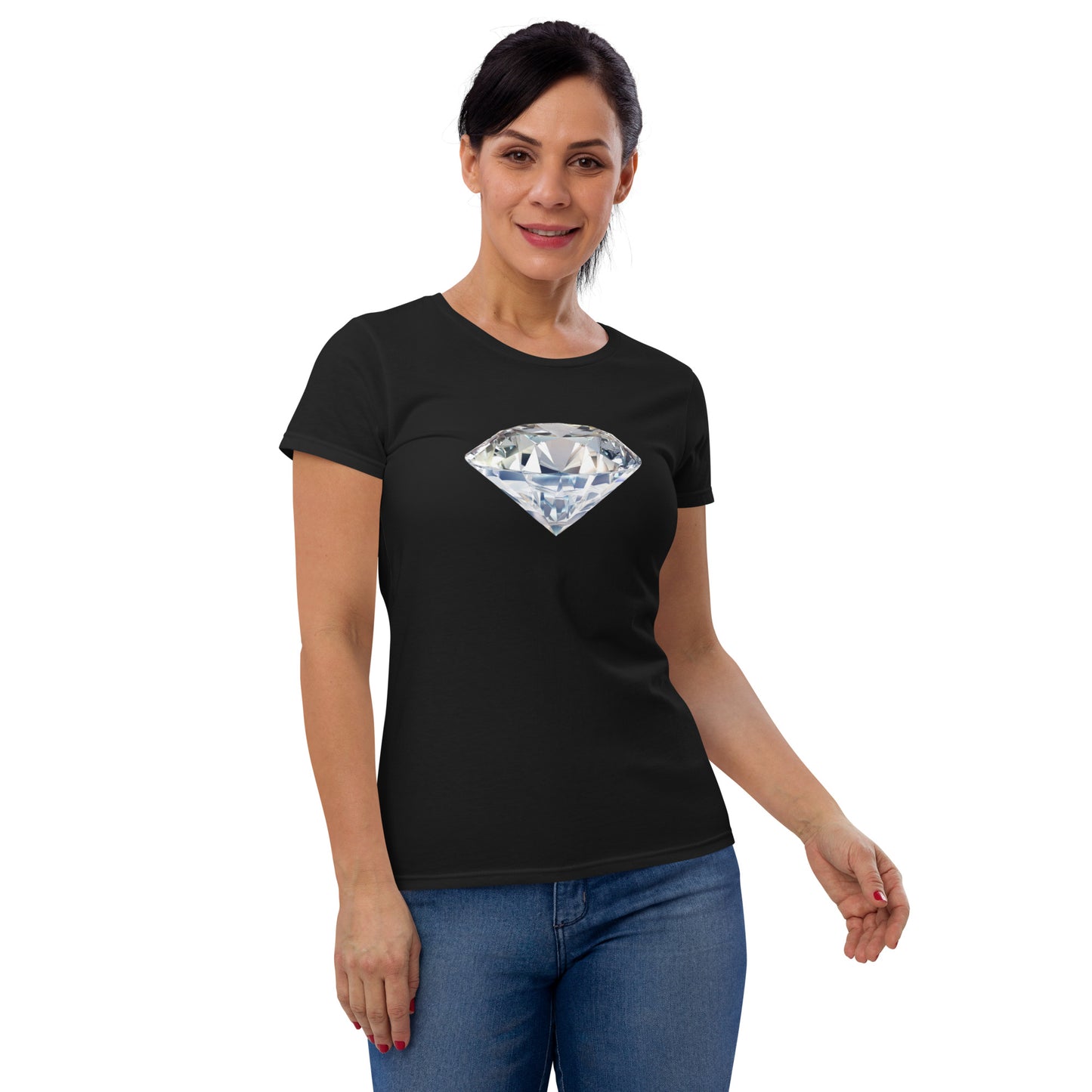 DIAMOND ISLAND JEWEL  Women's short sleeve t-shirt