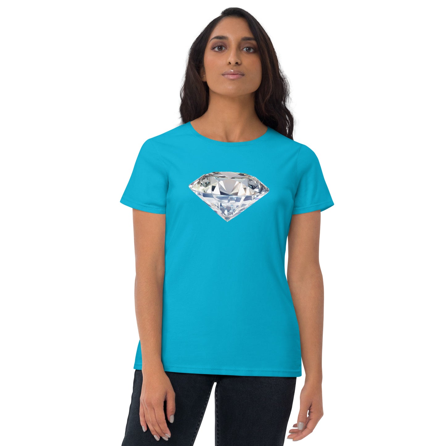 DIAMOND ISLAND JEWEL  Women's short sleeve t-shirt