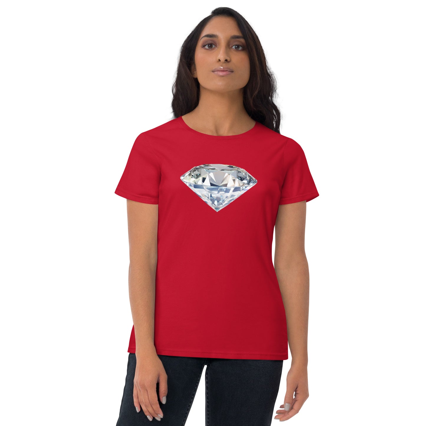 DIAMOND ISLAND JEWEL  Women's short sleeve t-shirt