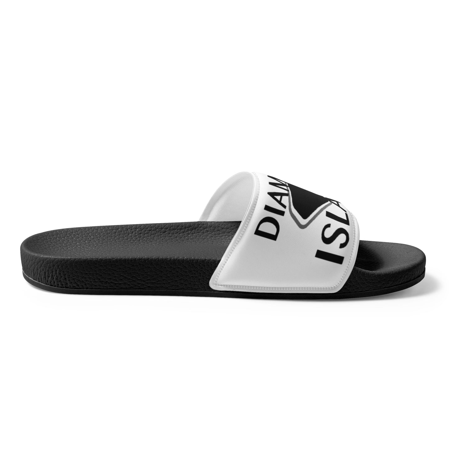 DIAMOND ISLAND  Women's slides   White/Black;  Black/White