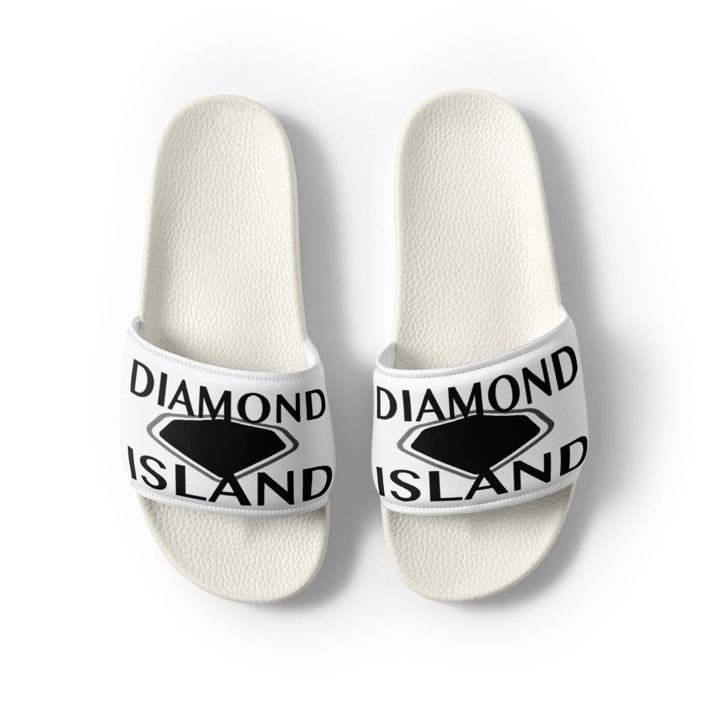 DIAMOND ISLAND  Women's slides   White/Black;  Black/White