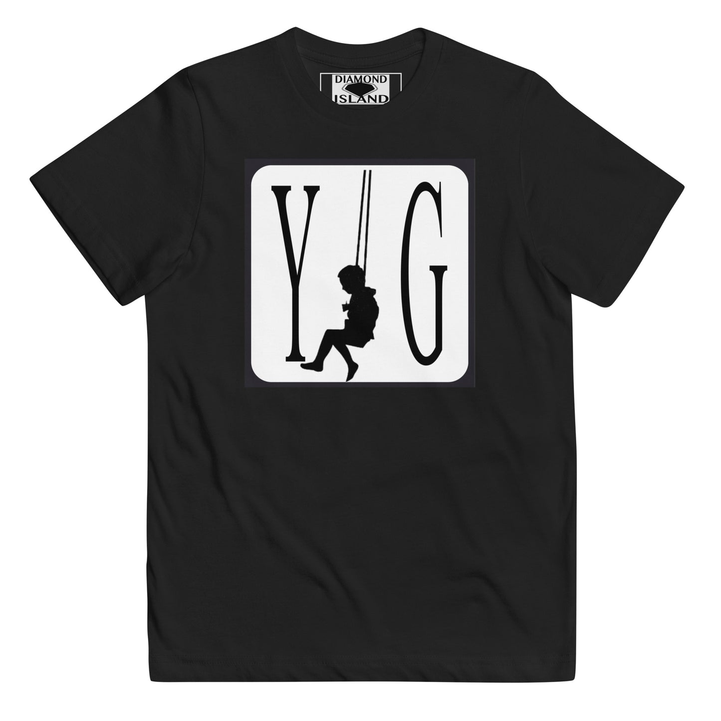 YOUNG GENIUS GEAR SWINGER Youth jersey t-shirt  Black/ White; White/ Black