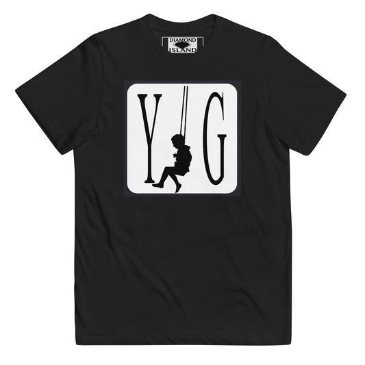 YOUNG GENIUS GEAR SWINGER Youth jersey t-shirt  Black/ White; White/ Black