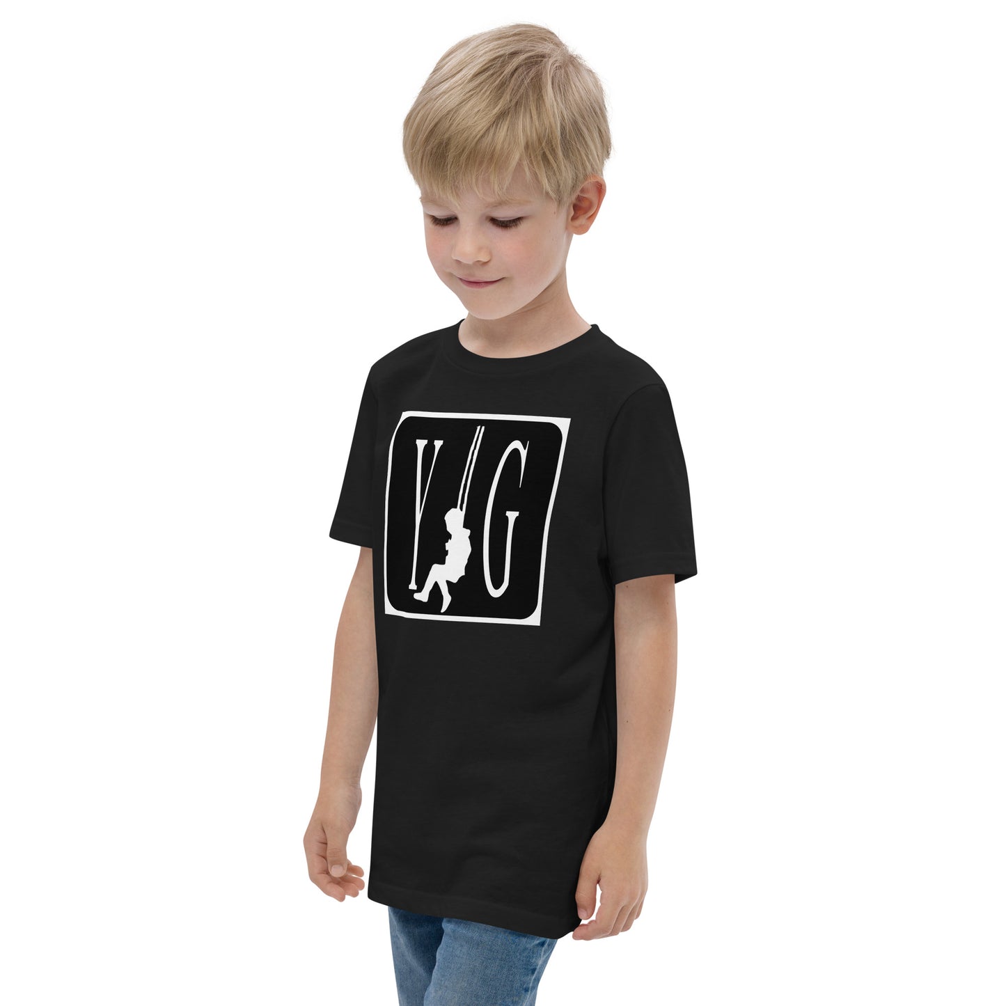 YOUNG GENIUS GEAR SWINGER Youth jersey t-shirt  Black/ Blue/ Gray/ Light Blue/ White