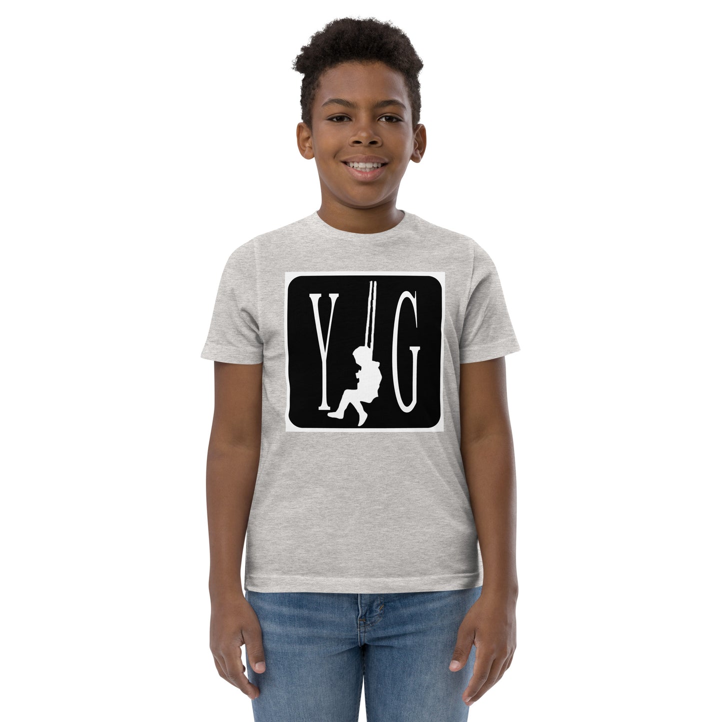 YOUNG GENIUS GEAR SWINGER Youth jersey t-shirt  Black/ Blue/ Gray/ Light Blue/ White