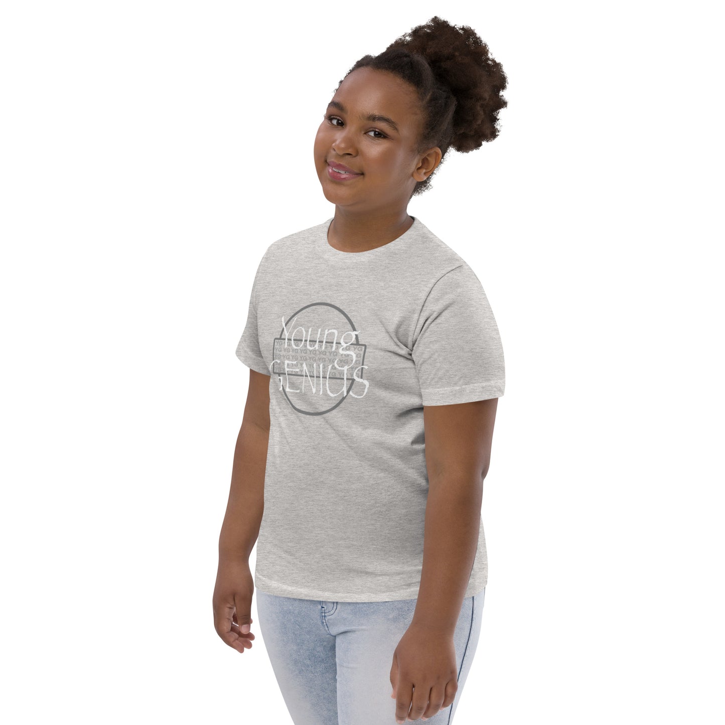 YOUNG GENIUS GEAR  Youth jersey t-shirt  Black/ Blue/ Gray/ Light Blue