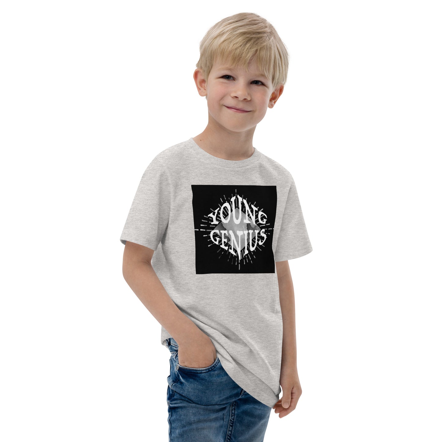 YOUNG GENIUS GEAR  Youth jersey t-shirt   Black/ Blue/ Gray/ Light Blue/ White