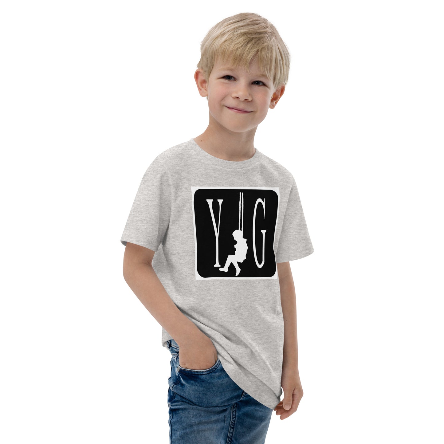 YOUNG GENIUS GEAR SWINGER Youth jersey t-shirt  Black/ Blue/ Gray/ Light Blue/ White