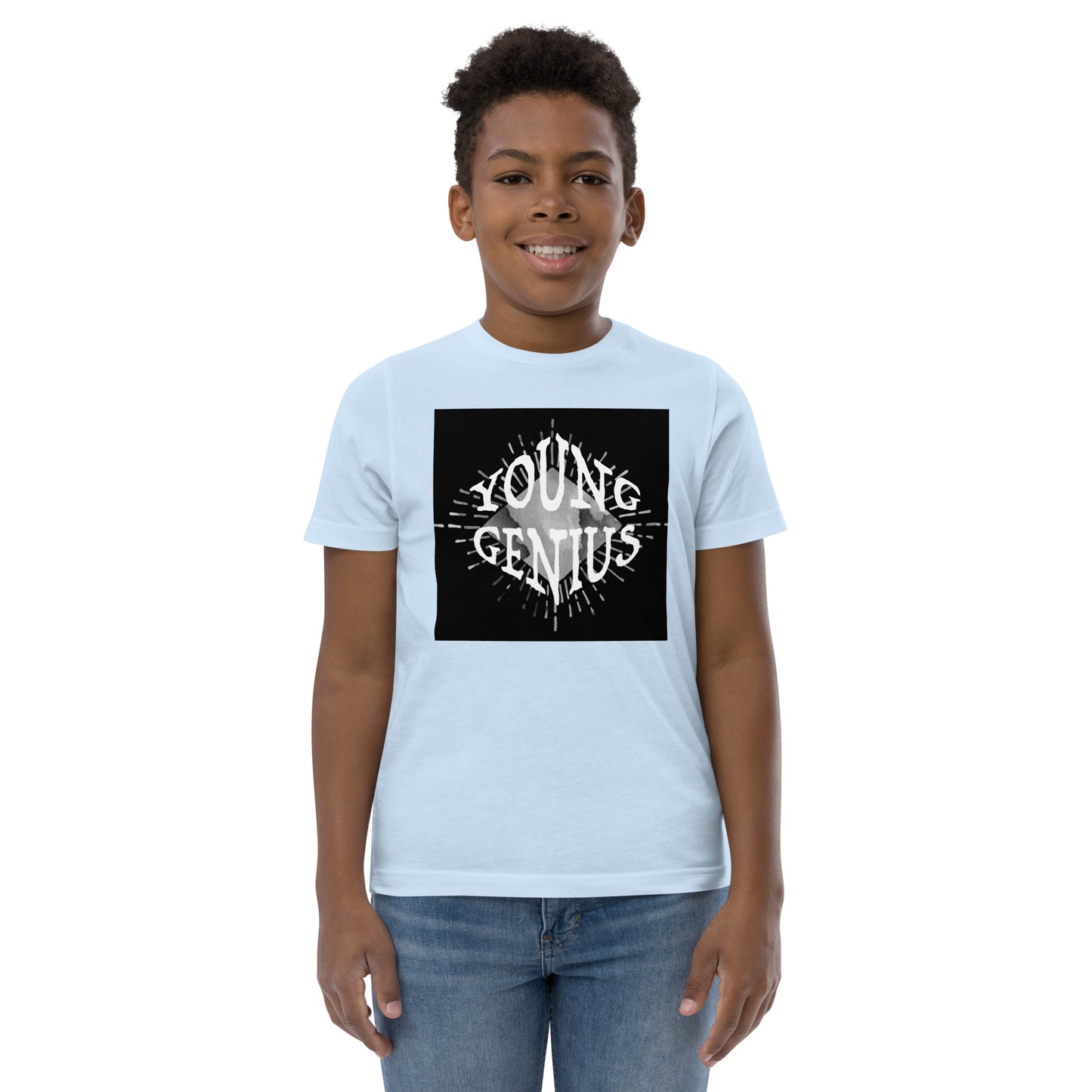 YOUNG GENIUS GEAR  Youth jersey t-shirt   Black/ Blue/ Gray/ Light Blue/ White