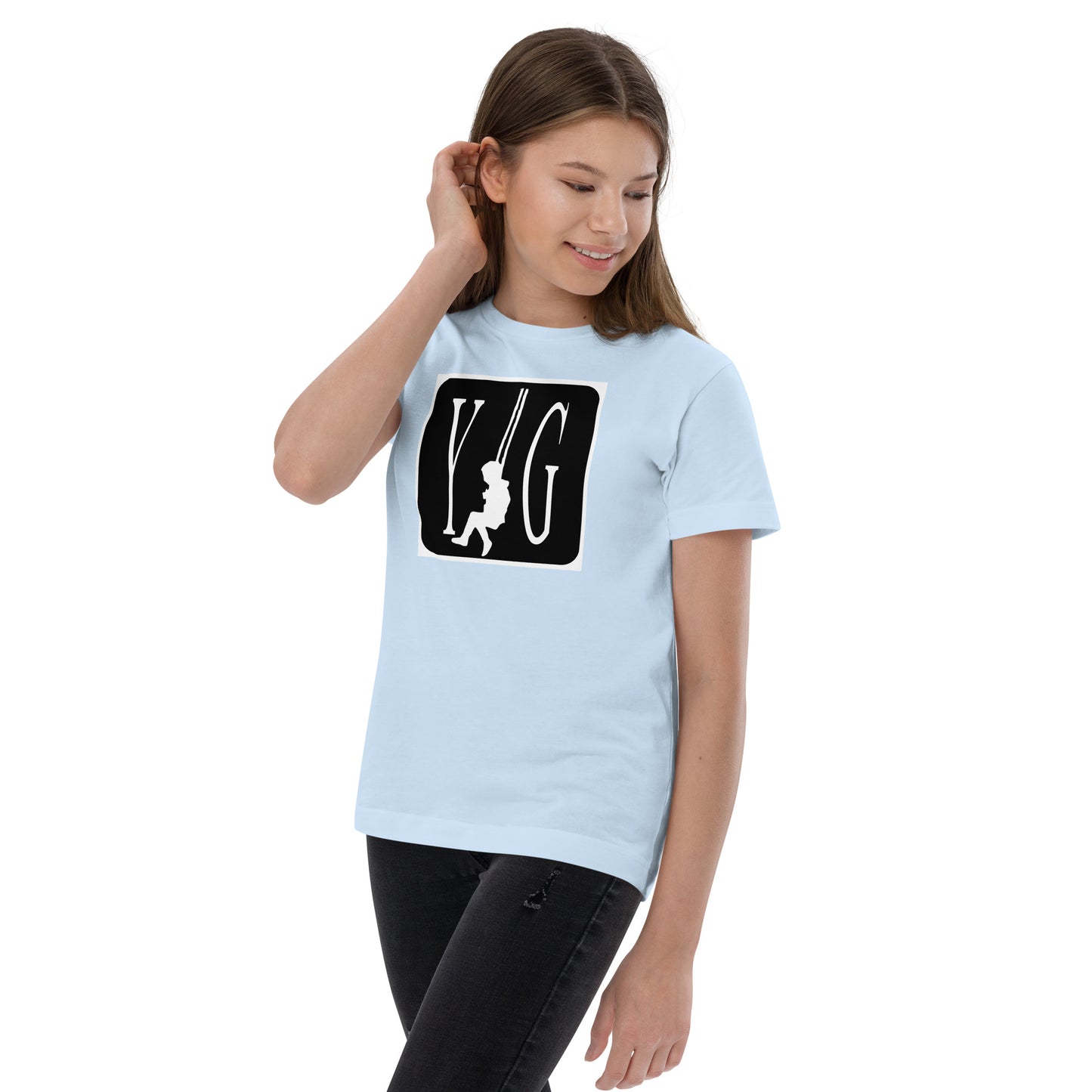 YOUNG GENIUS GEAR SWINGER Youth jersey t-shirt  Black/ Blue/ Gray/ Light Blue/ White
