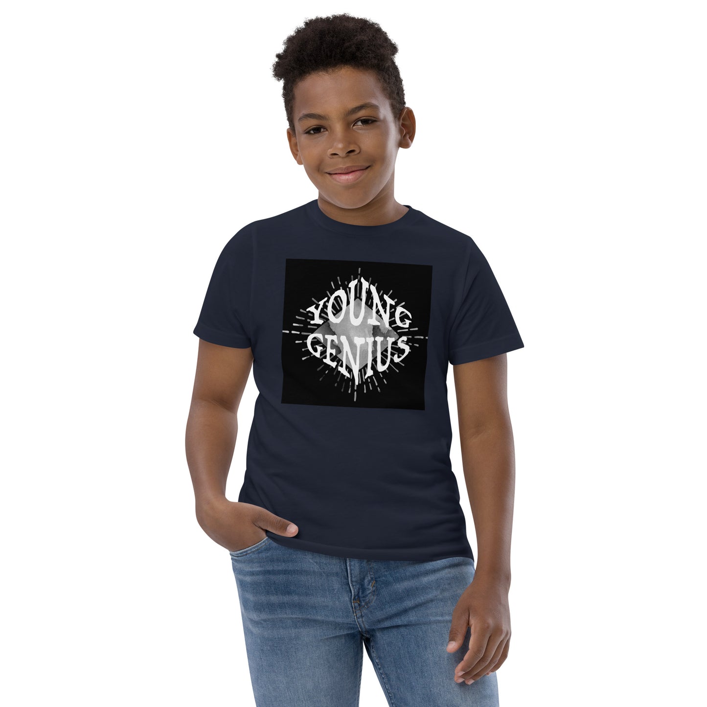 YOUNG GENIUS GEAR  Youth jersey t-shirt   Black/ Blue/ Gray/ Light Blue/ White