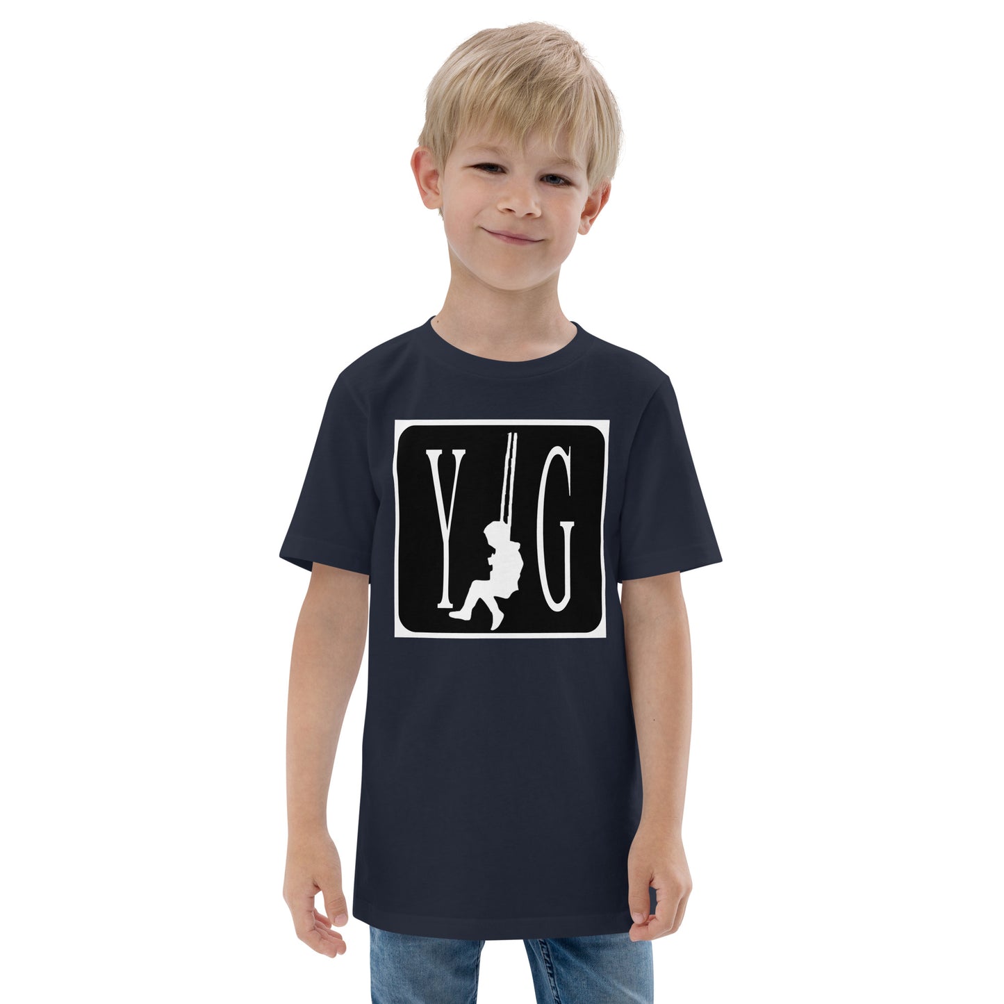 YOUNG GENIUS GEAR SWINGER Youth jersey t-shirt  Black/ Blue/ Gray/ Light Blue/ White