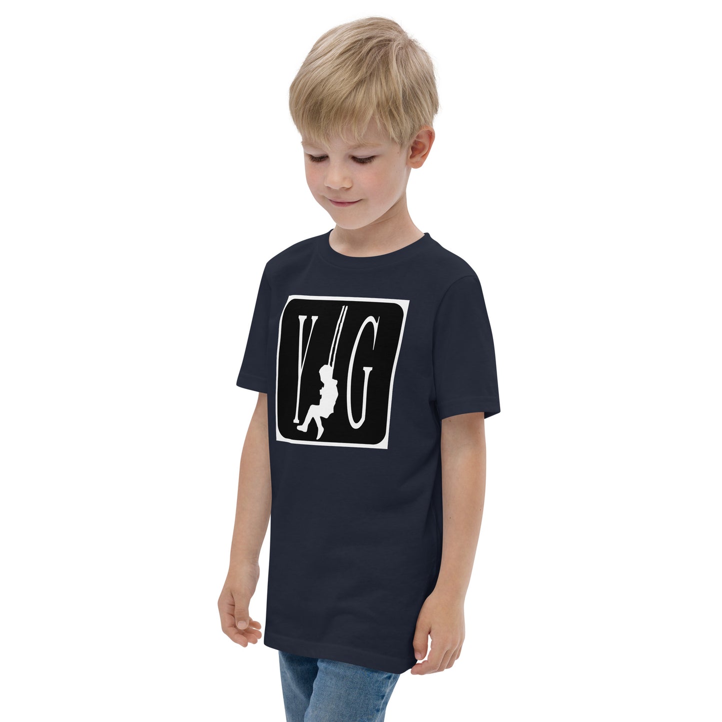 YOUNG GENIUS GEAR SWINGER Youth jersey t-shirt  Black/ Blue/ Gray/ Light Blue/ White