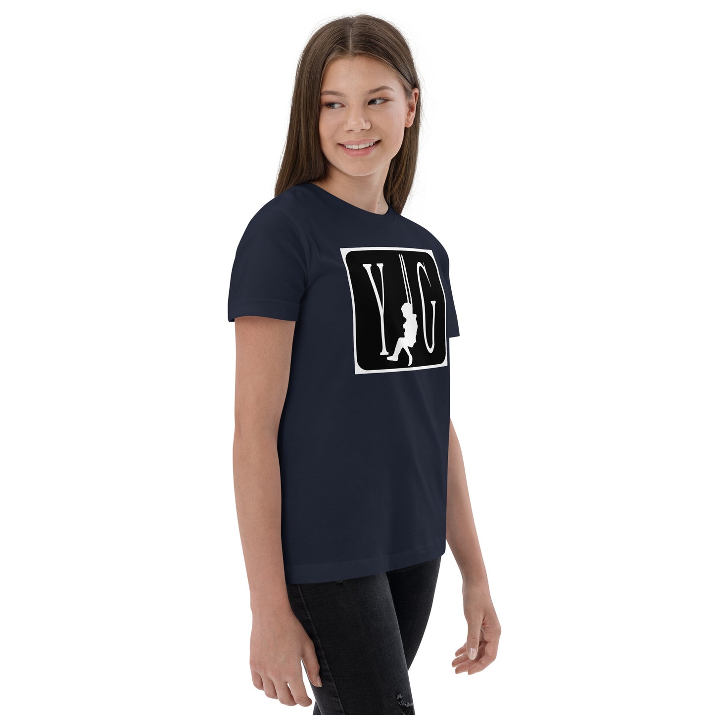 YOUNG GENIUS GEAR SWINGER Youth jersey t-shirt  Black/ Blue/ Gray/ Light Blue/ White