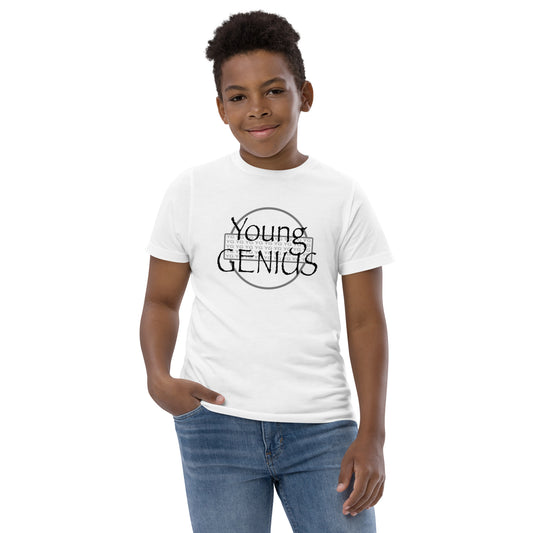 YOUNG GENIUS GEAR Youth jersey t-shirt  White