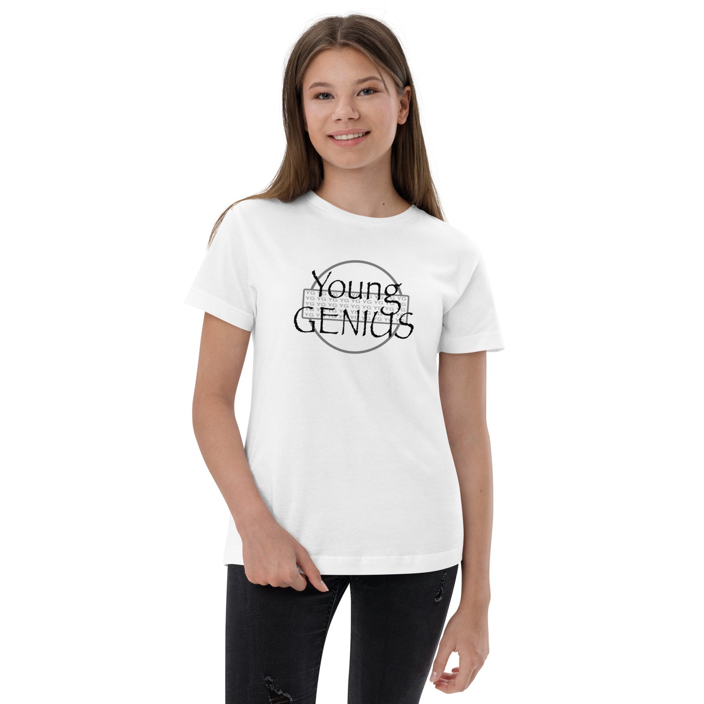 YOUNG GENIUS GEAR Youth jersey t-shirt  White