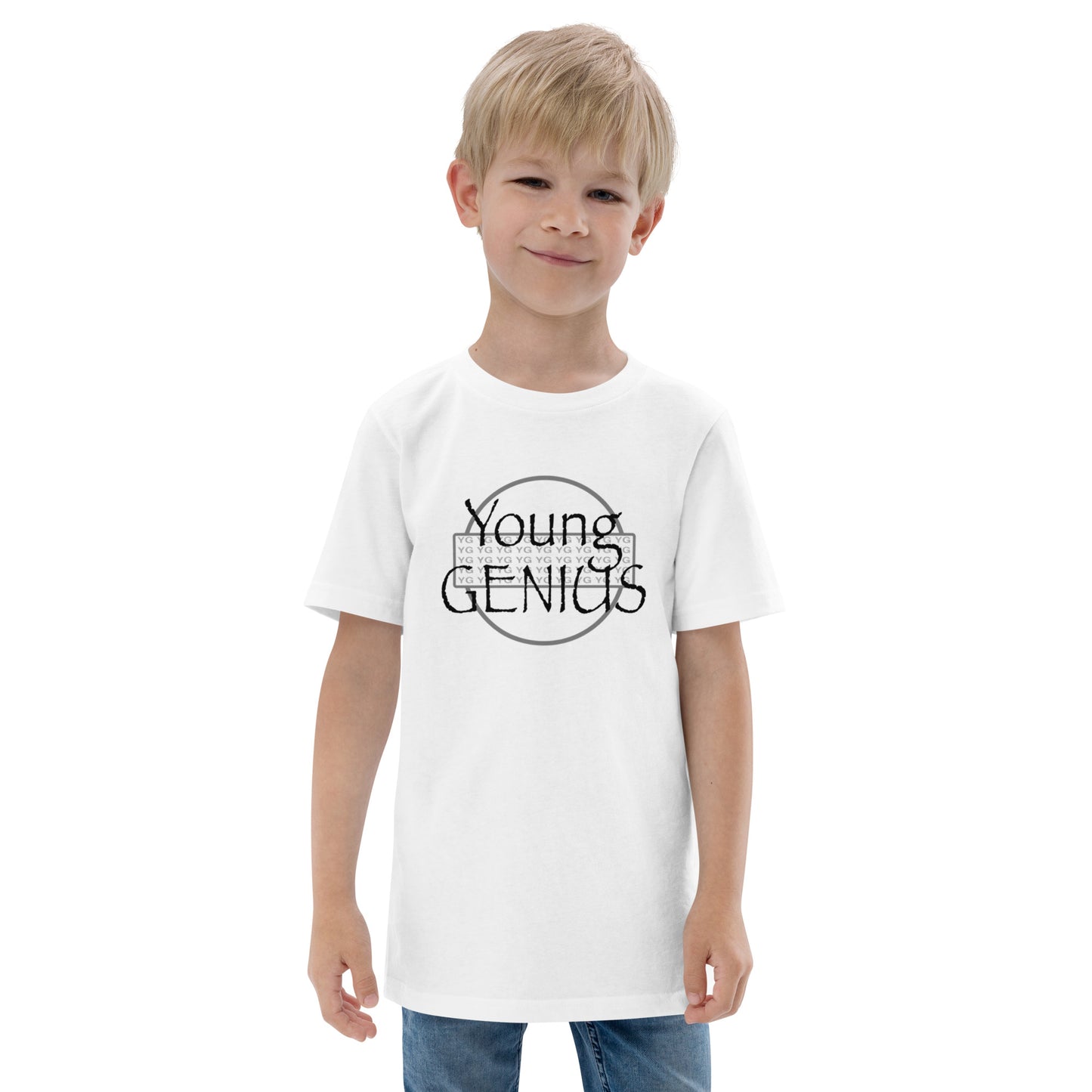 YOUNG GENIUS GEAR Youth jersey t-shirt  White