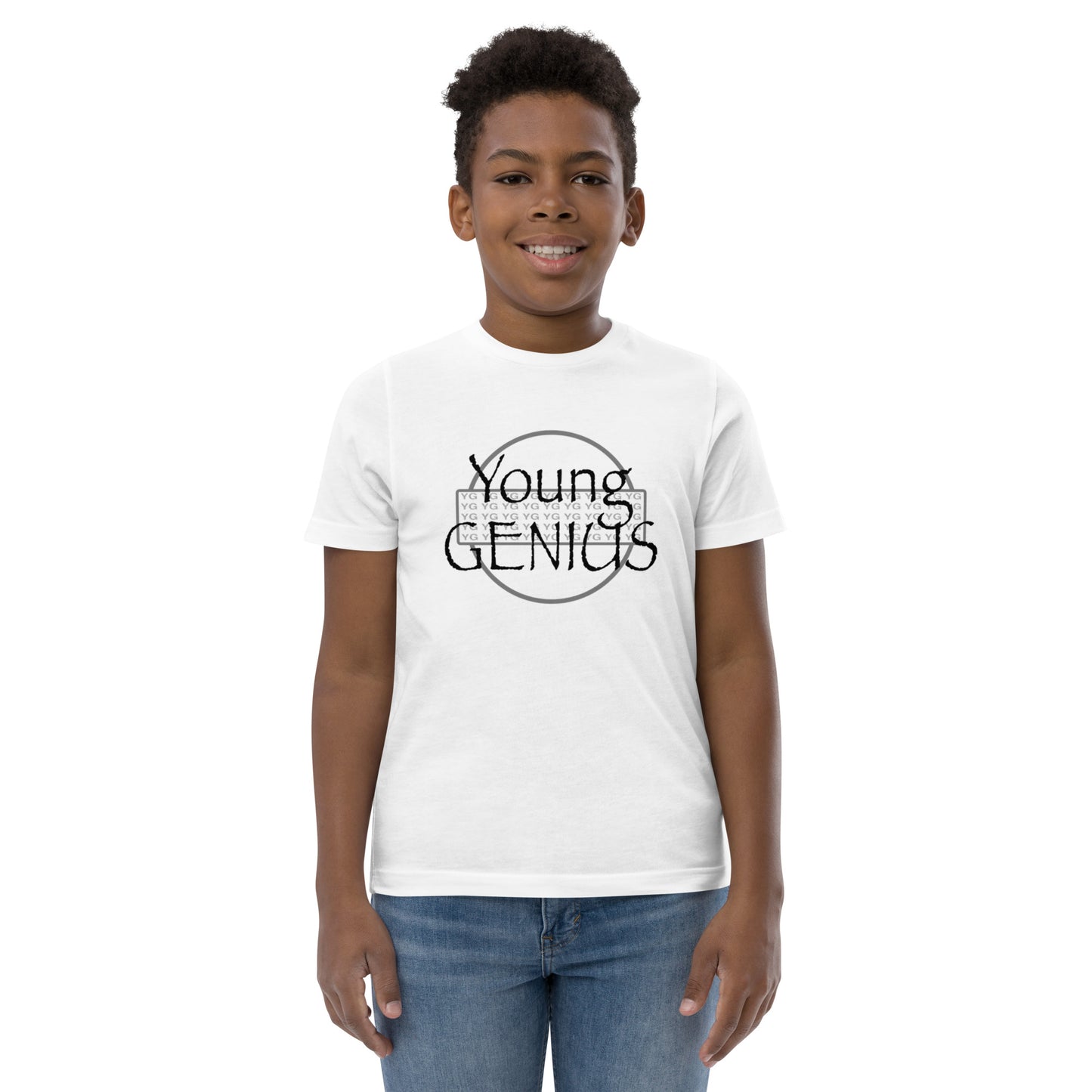 YOUNG GENIUS GEAR Youth jersey t-shirt  White