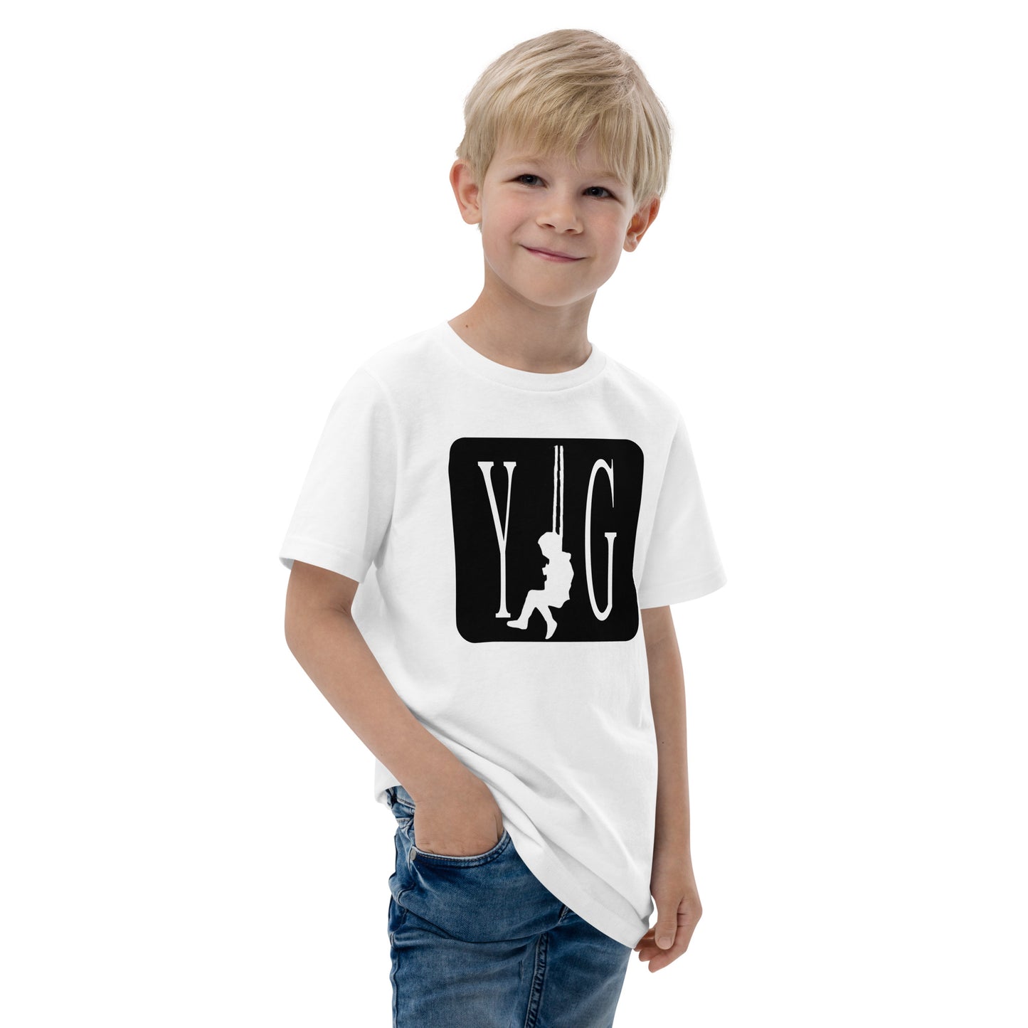 YOUNG GENIUS GEAR SWINGER Youth jersey t-shirt  Black/ Blue/ Gray/ Light Blue/ White