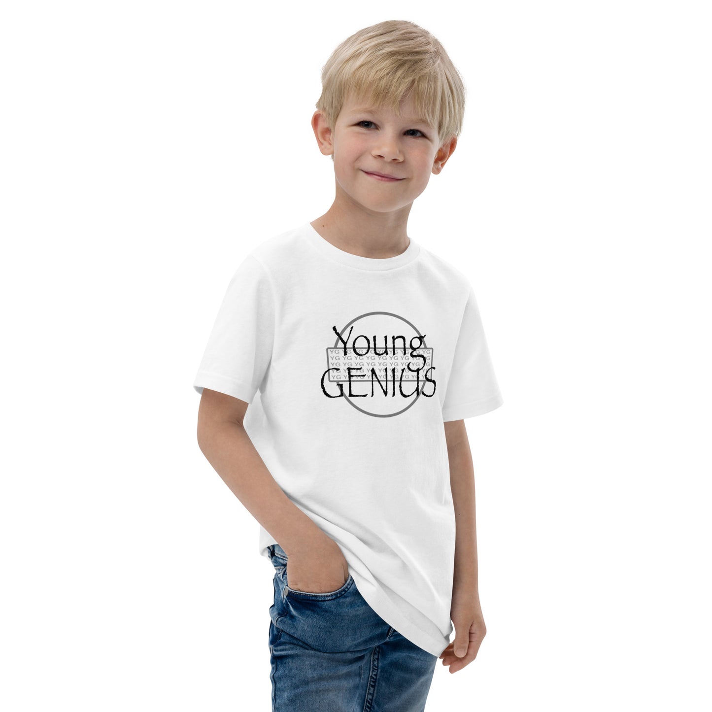 YOUNG GENIUS GEAR Youth jersey t-shirt  White