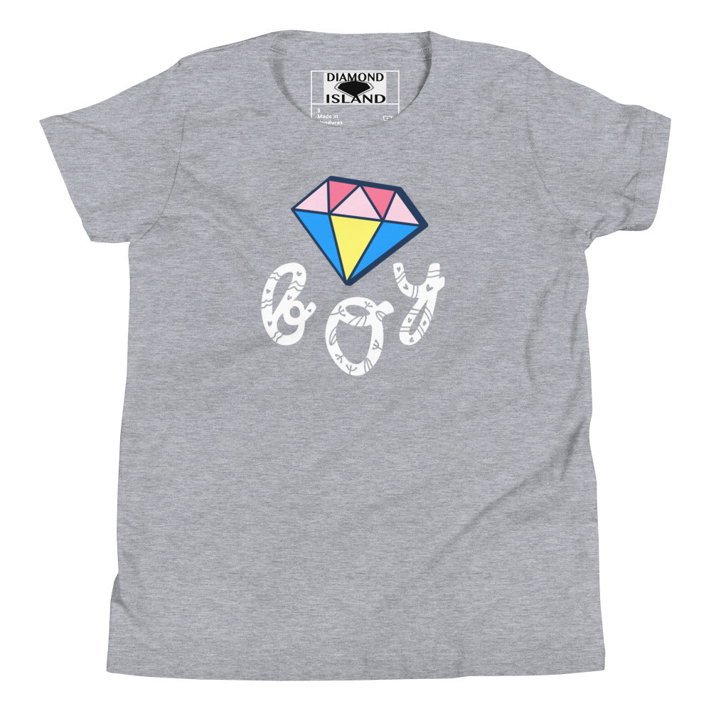 DIAMOND BOY  Youth Short Sleeve T-Shirt