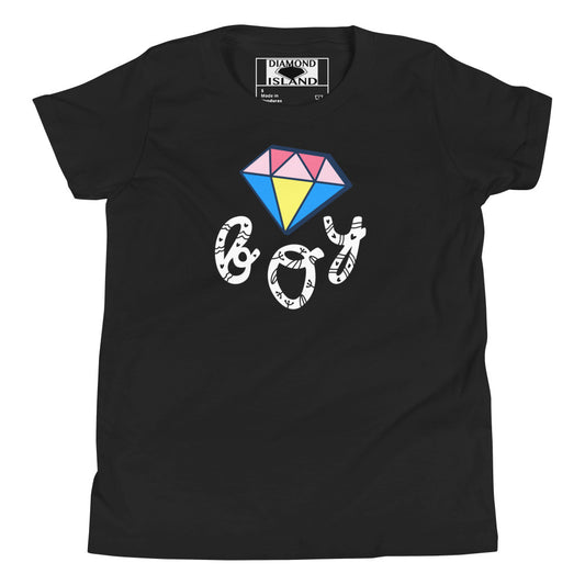 DIAMOND BOY  Youth Short Sleeve T-Shirt